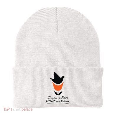 Imagine A Future Without Gun Violence Tee For Gun Control Beanie