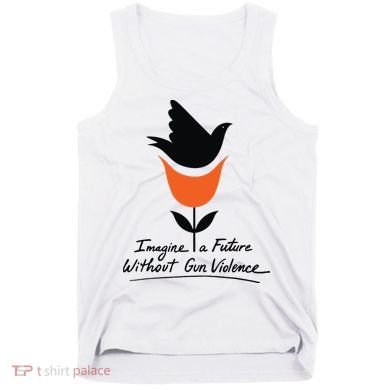 Imagine A Future Without Gun Violence Tee For Gun Control Tank Top