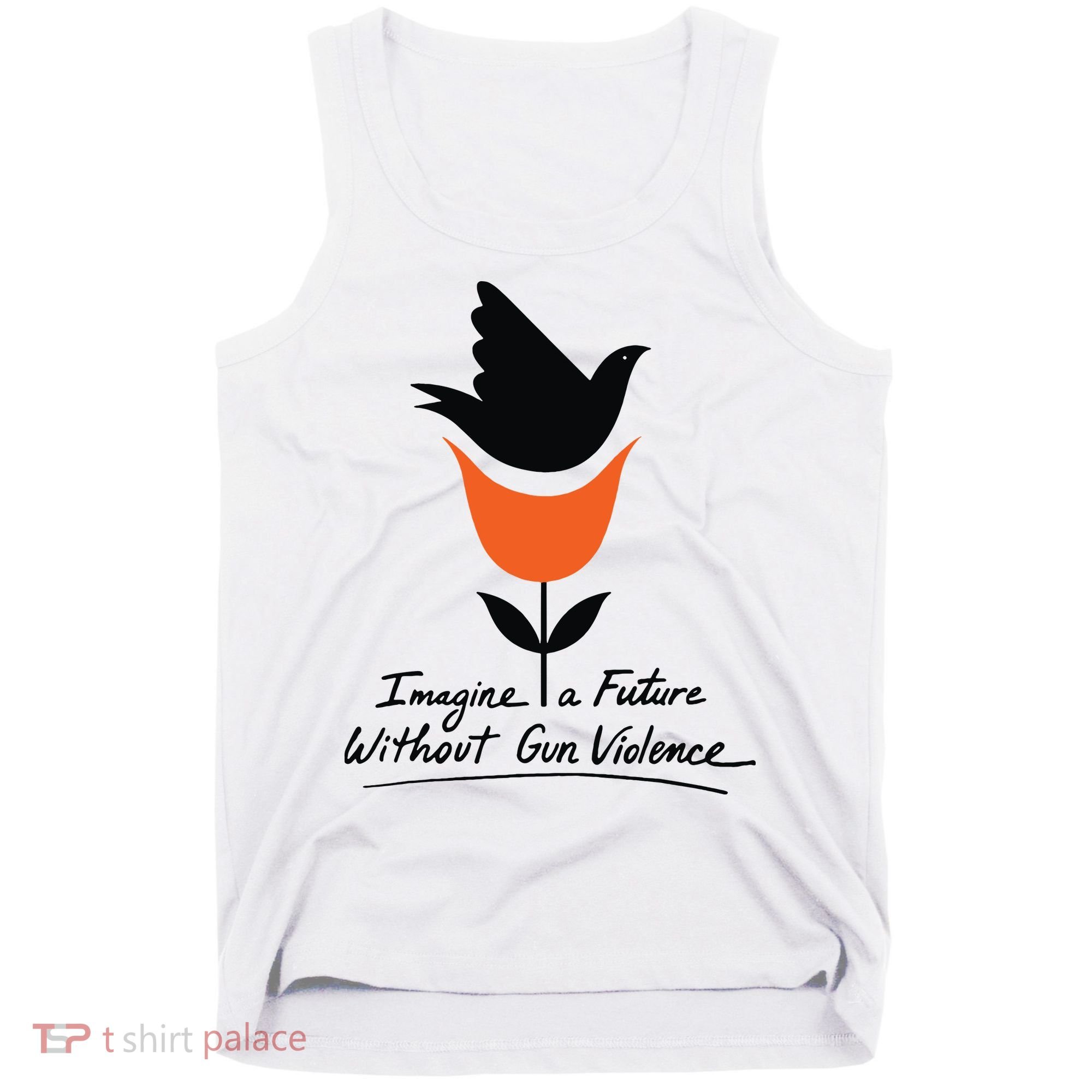 Imagine A Future Without Gun Violence Tee For Gun Control Tank Top