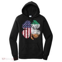 Irish American Flag Ireland Flag ST PATRICKS DAY Gift Lucky Women's Hoodie thumb 0