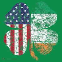 Irish American Flag Ireland Flag ST PATRICKS DAY Gift Lucky Women's T-Shirt thumb 6