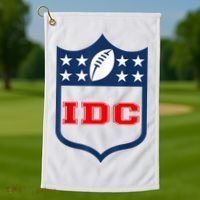 IDC American Football Lover Golf Towel thumb 1
