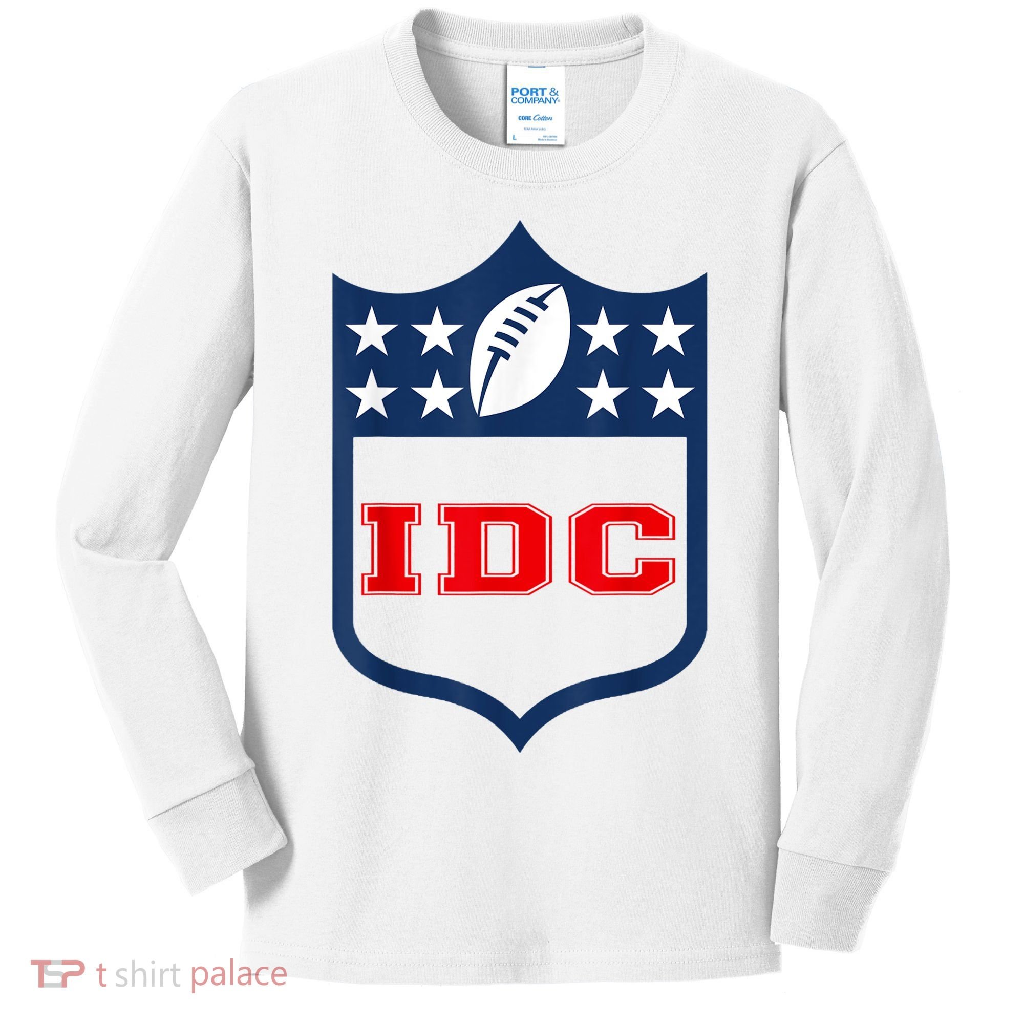 IDC American Football Lover Kids Long Sleeve Shirt