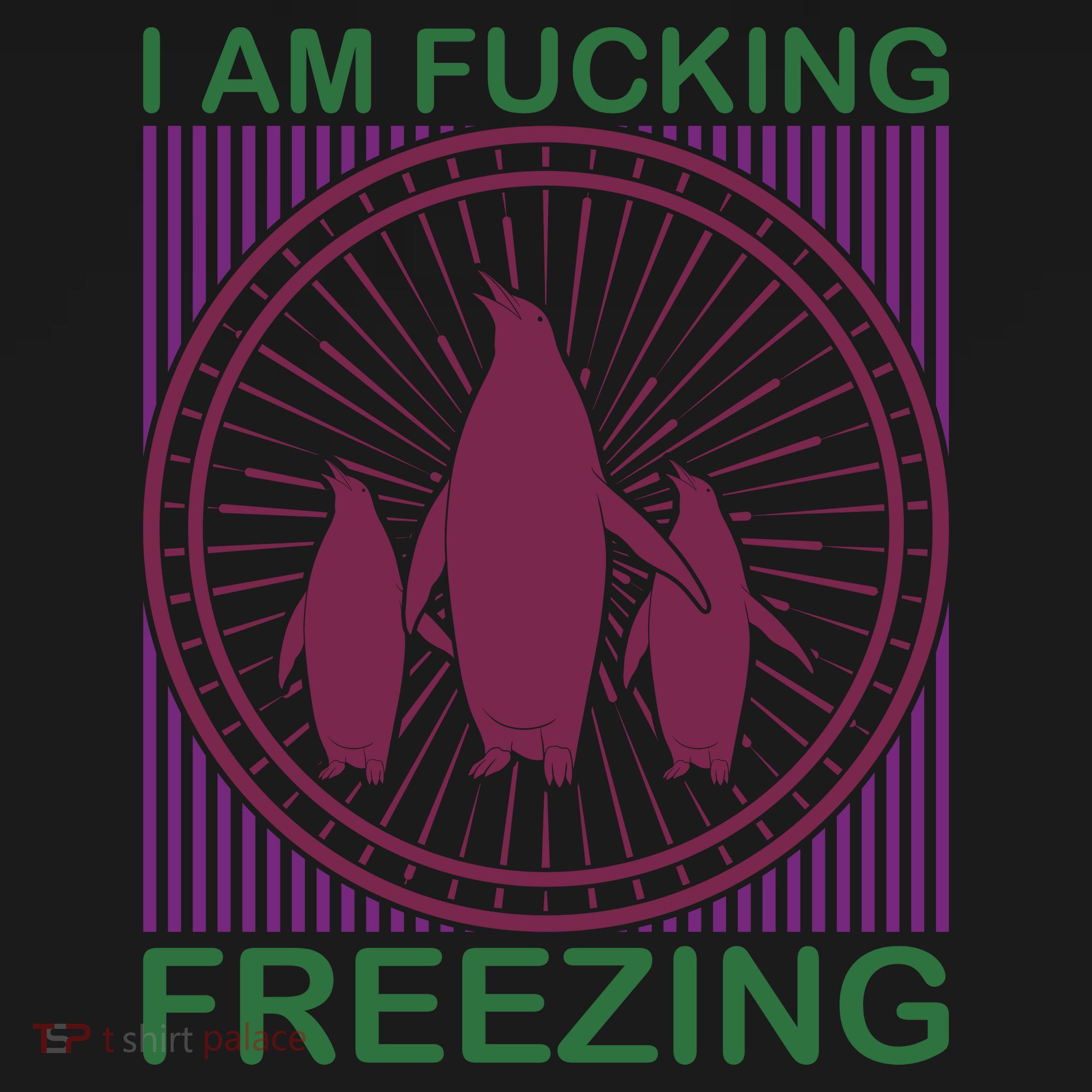 I Am Fucking Freezing Toddler Hoodie