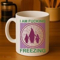 I Am Fucking Freezing Coffee Mug thumb 4