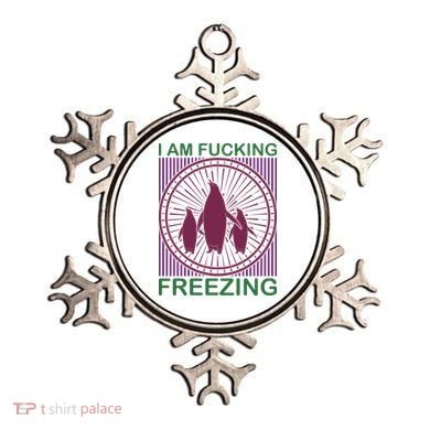 I Am Fucking Freezing Ornament