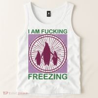 I Am Fucking Freezing Tank Top thumb 2