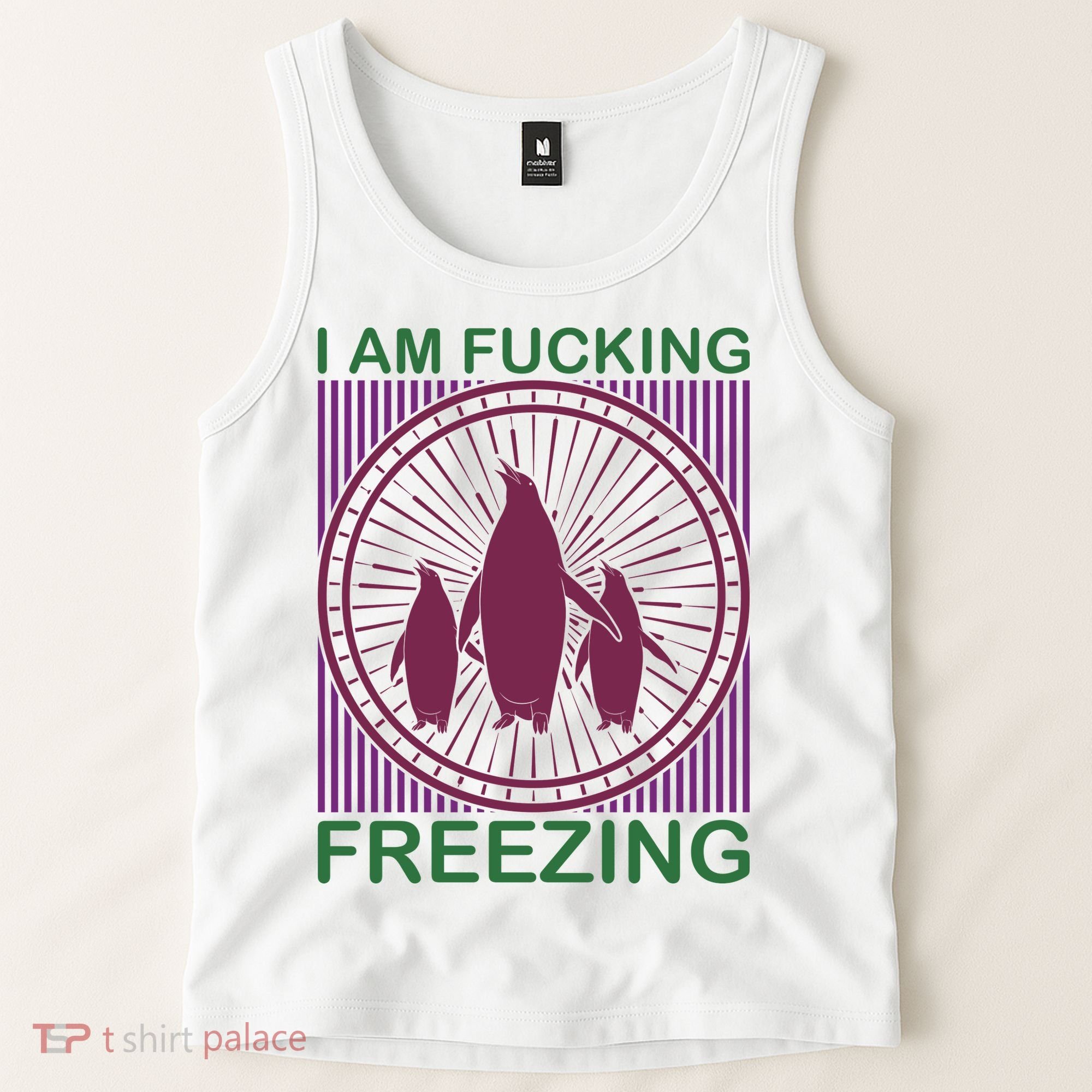 I Am Fucking Freezing Tank Top