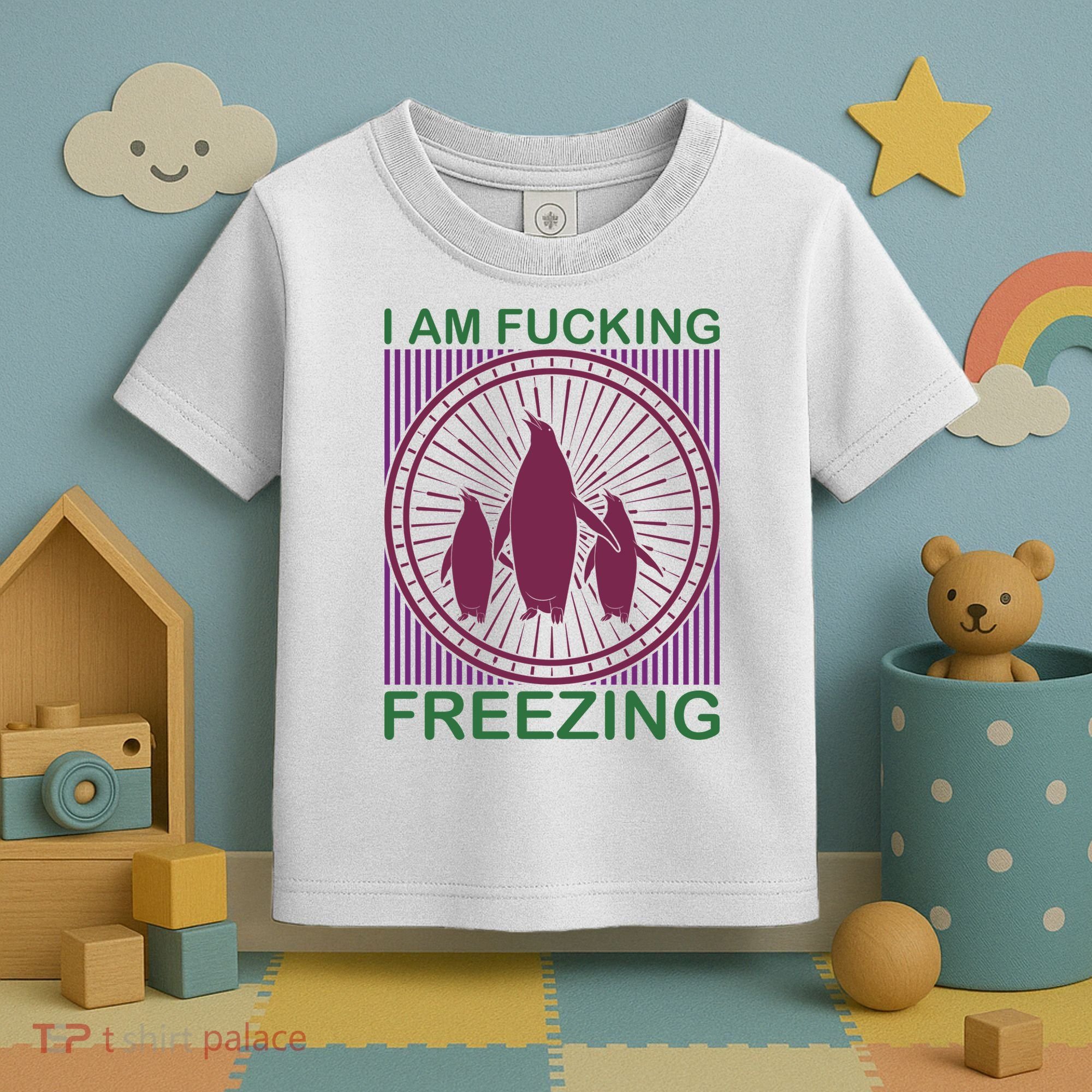 I Am Fucking Freezing Toddler T-Shirt