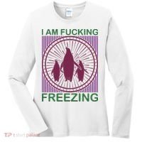 I Am Fucking Freezing Women's Long Sleeve Shirt thumb 0