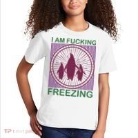 I Am Fucking Freezing Kids T-Shirt thumb 2