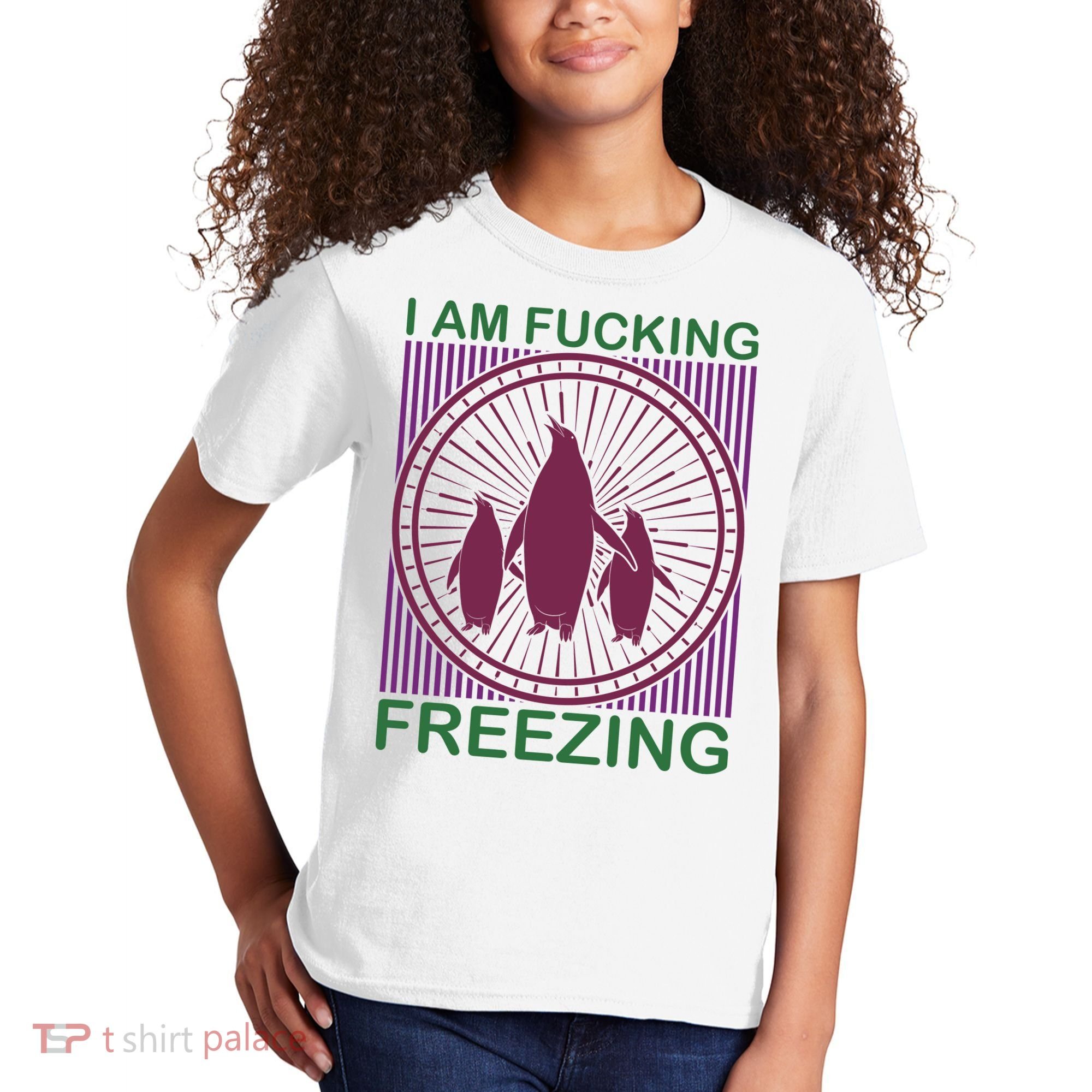 I Am Fucking Freezing Kids T-Shirt