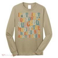 If At First You Dont Succeed Behavior Teacher ABA Therapist Long Sleeve Shirt thumb 0