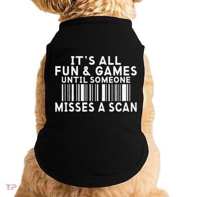 Its All Fun And Games Until Someone Misses A Scan Postal Doggie Tank