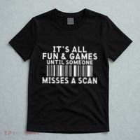 Its All Fun And Games Until Someone Misses A Scan Postal T-Shirt thumb 5