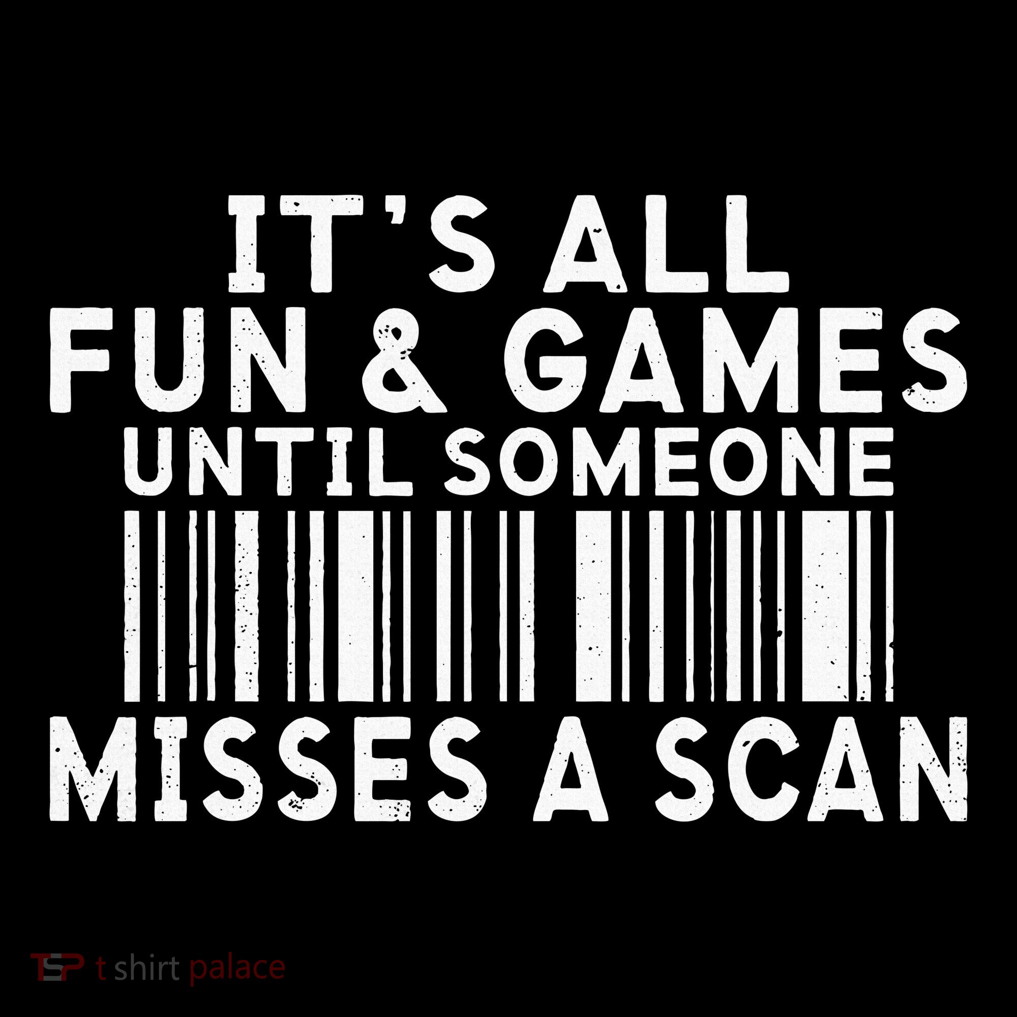 Its All Fun And Games Until Someone Misses A Scan Postal Women's Hoodie