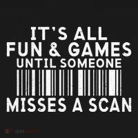Its All Fun And Games Until Someone Misses A Scan Postal Baby Bodysuit thumb 2