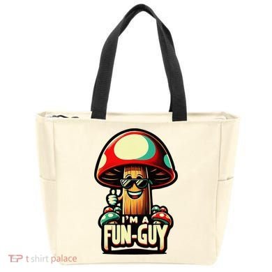 IM A Fun Guy Amusing Mushroom EnthusiastS Funny Pun Tote Bag