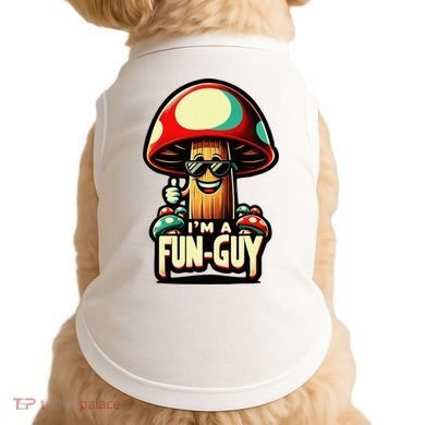IM A Fun Guy Amusing Mushroom EnthusiastS Funny Pun Doggie Tank