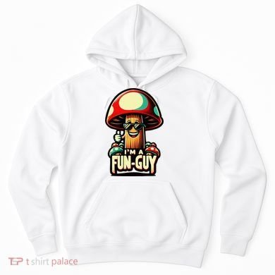 IM A Fun Guy Amusing Mushroom EnthusiastS Funny Pun Hoodie