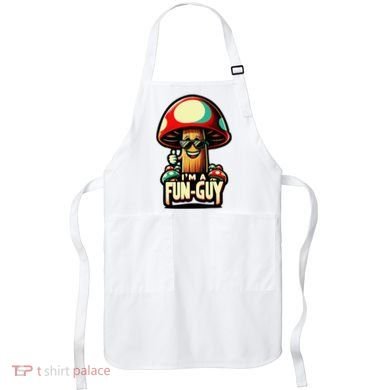 IM A Fun Guy Amusing Mushroom EnthusiastS Funny Pun Apron