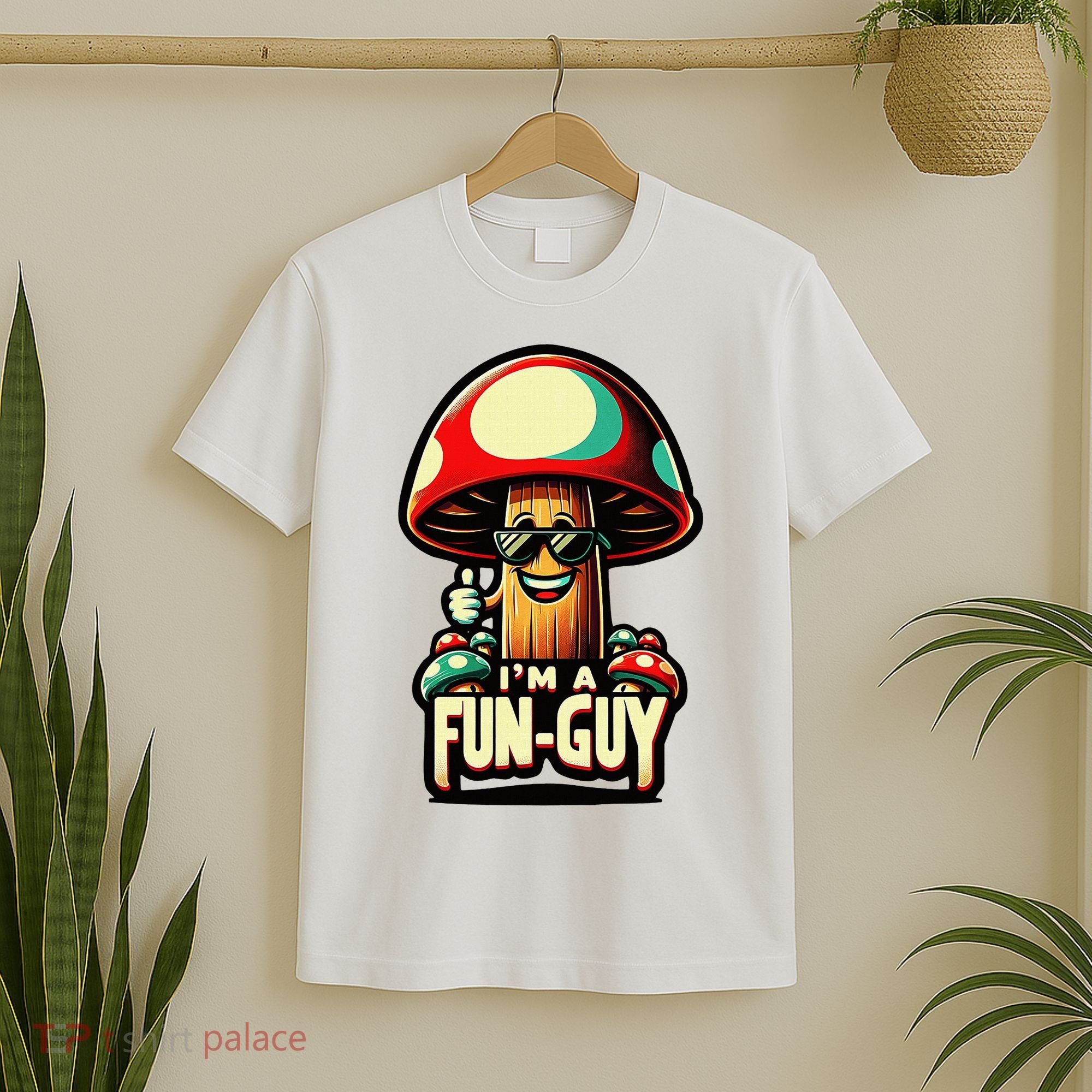 IM A Fun Guy Amusing Mushroom EnthusiastS Funny Pun T-Shirt