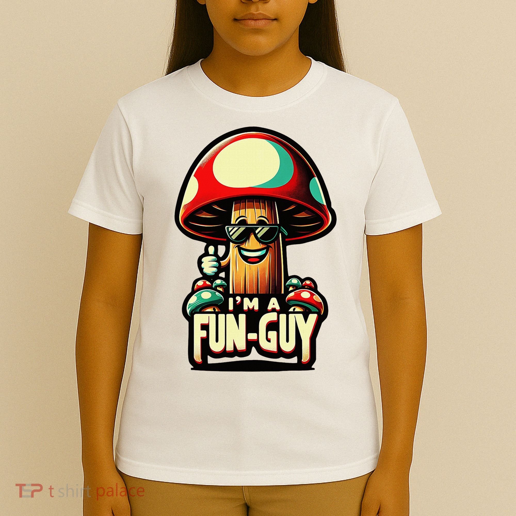 IM A Fun Guy Amusing Mushroom EnthusiastS Funny Pun T-Shirt