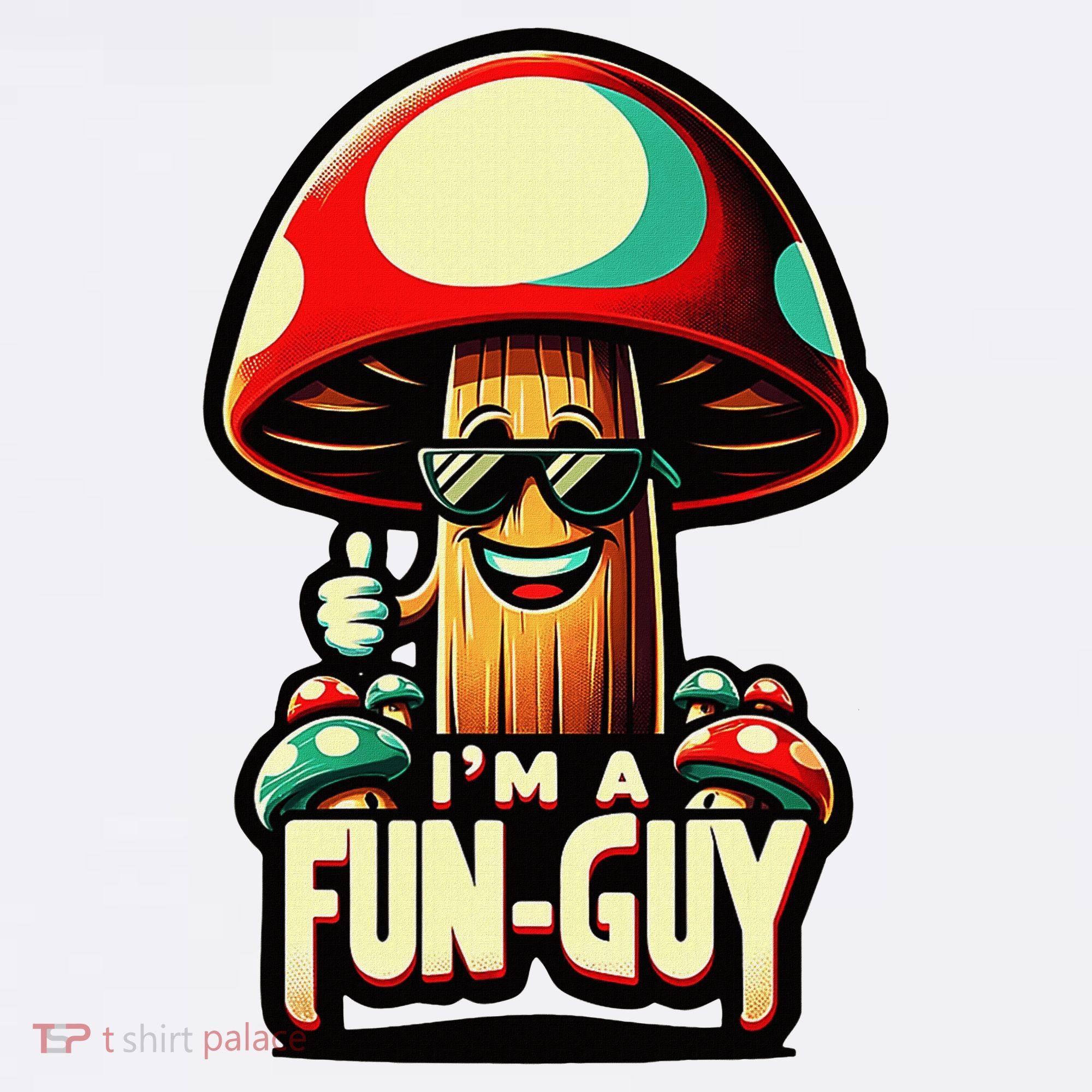 IM A Fun Guy Amusing Mushroom EnthusiastS Funny Pun Button