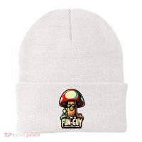 IM A Fun Guy Amusing Mushroom EnthusiastS Funny Pun Beanie thumb 0