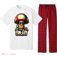 IM A Fun Guy Amusing Mushroom EnthusiastS Funny Pun Pajama Set thumb 0