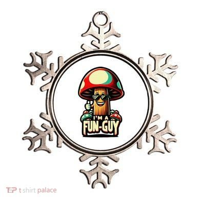 IM A Fun Guy Amusing Mushroom EnthusiastS Funny Pun Ornament