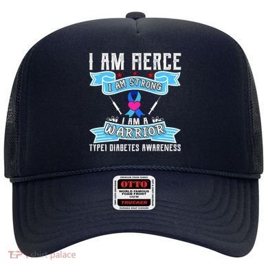 I Am Fierce Strong A Warrior Type 1 Diabetes Awareness Hat