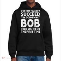 If At First You Dont Succeed Try Doing What Bob Told You To District V.I.T. Heavyweight Hoodie thumb 0