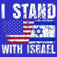 Israeli American Flag Pride Israel Usa Star Of Jerusalem T-Shirt thumb 7