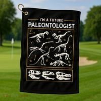 Im A Future Paleontologist Golf Towel thumb 1