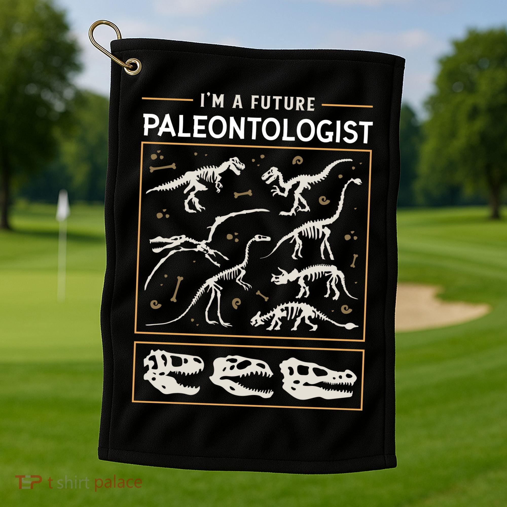 Im A Future Paleontologist Golf Towel