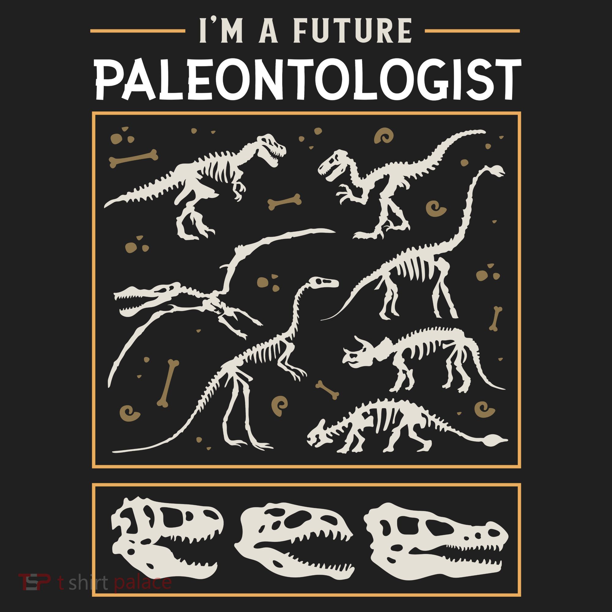 Im A Future Paleontologist Golf Towel