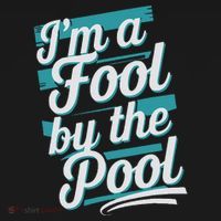 IM A Fool By The Pool Funny Swimming Team Swim Lover Joke Baby Bodysuit thumb 2
