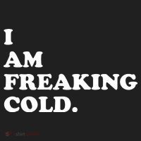 I Am Freaking Cold Funny Tumbler thumb 3