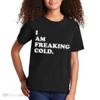 I Am Freaking Cold Funny Kids T-Shirt thumb 2