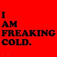 I Am Freaking Cold Funny Santa Hat thumb 1
