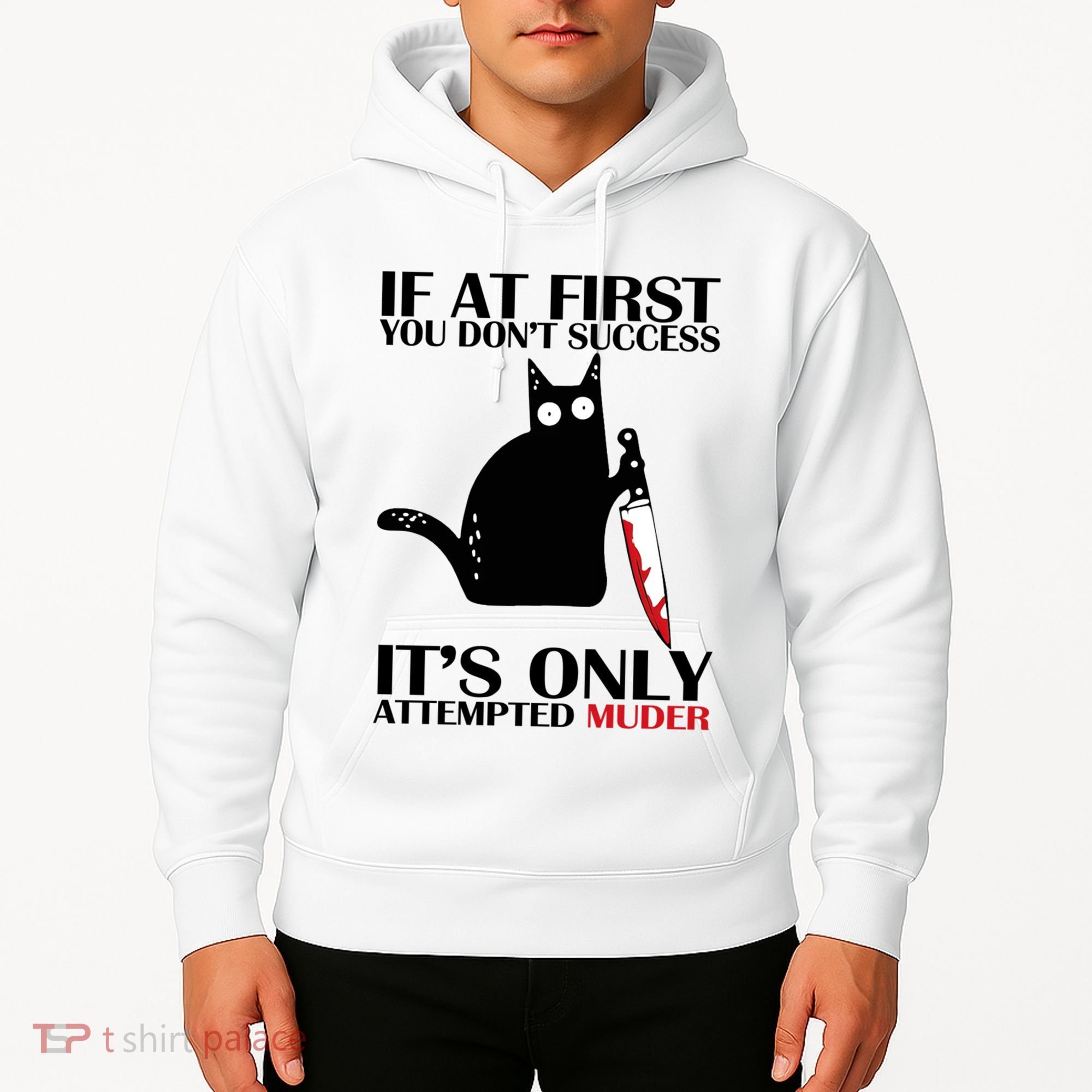 If At First You Dont Succeed It Is Only Attempted Murder Cool Gift Hoodie