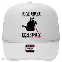 If At First You Dont Succeed It Is Only Attempted Murder Cool Gift Hat thumb 0