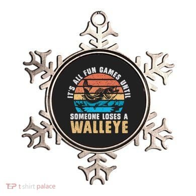 It's All Fun And Game Until Someone Loses A Walleye Fishing Ornament