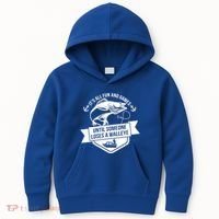 Its All Fun And Games Until Someone Loses A Walleye Fishing Gift Kids Hoodie thumb 0