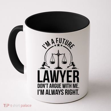 Im A Future Lawyer Apparel Law Student Gift Coffee Mug