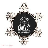 Im A Future Lawyer Apparel Law Student Gift Ornament thumb 0