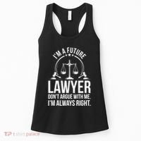 Im A Future Lawyer Apparel Law Student Gift Women's Tank Top thumb 0