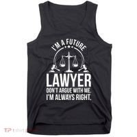 Im A Future Lawyer Apparel Law Student Gift Tank Top thumb 0