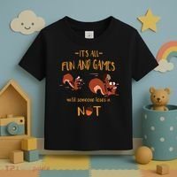 It's All Fun And Games Until Someone Loses A Nut Toddler T-Shirt thumb 3
